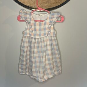 5 for $30 H&M Pastel Checkered Baby Dress